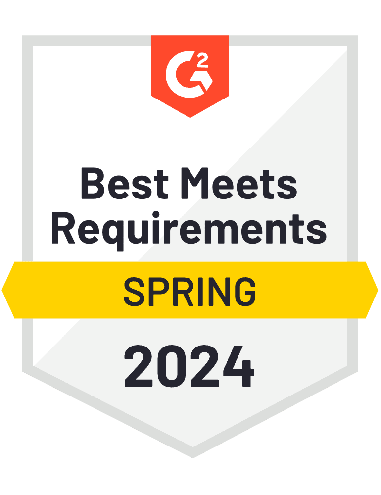 G2 | Enterprise Payment | Best Meets Requirements | Spring 2024