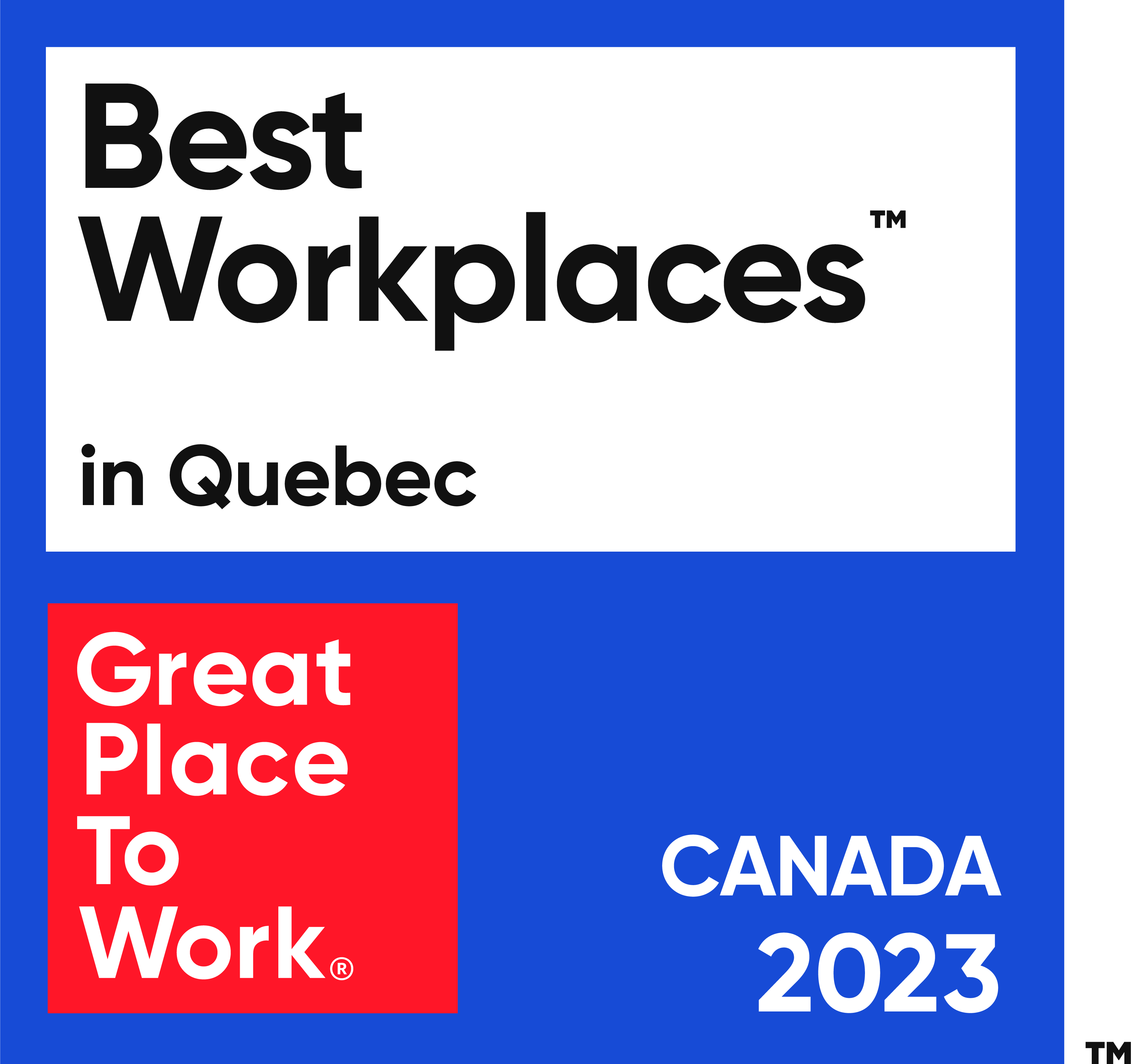 Best Workplaces in Quebec | Great place to Work | Canada 2023