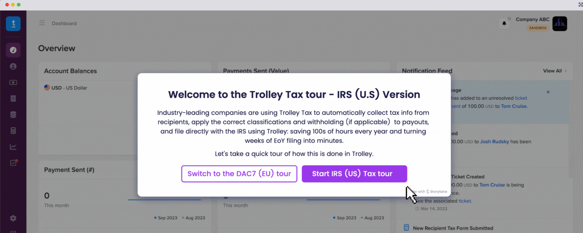 Trolley Tax tour