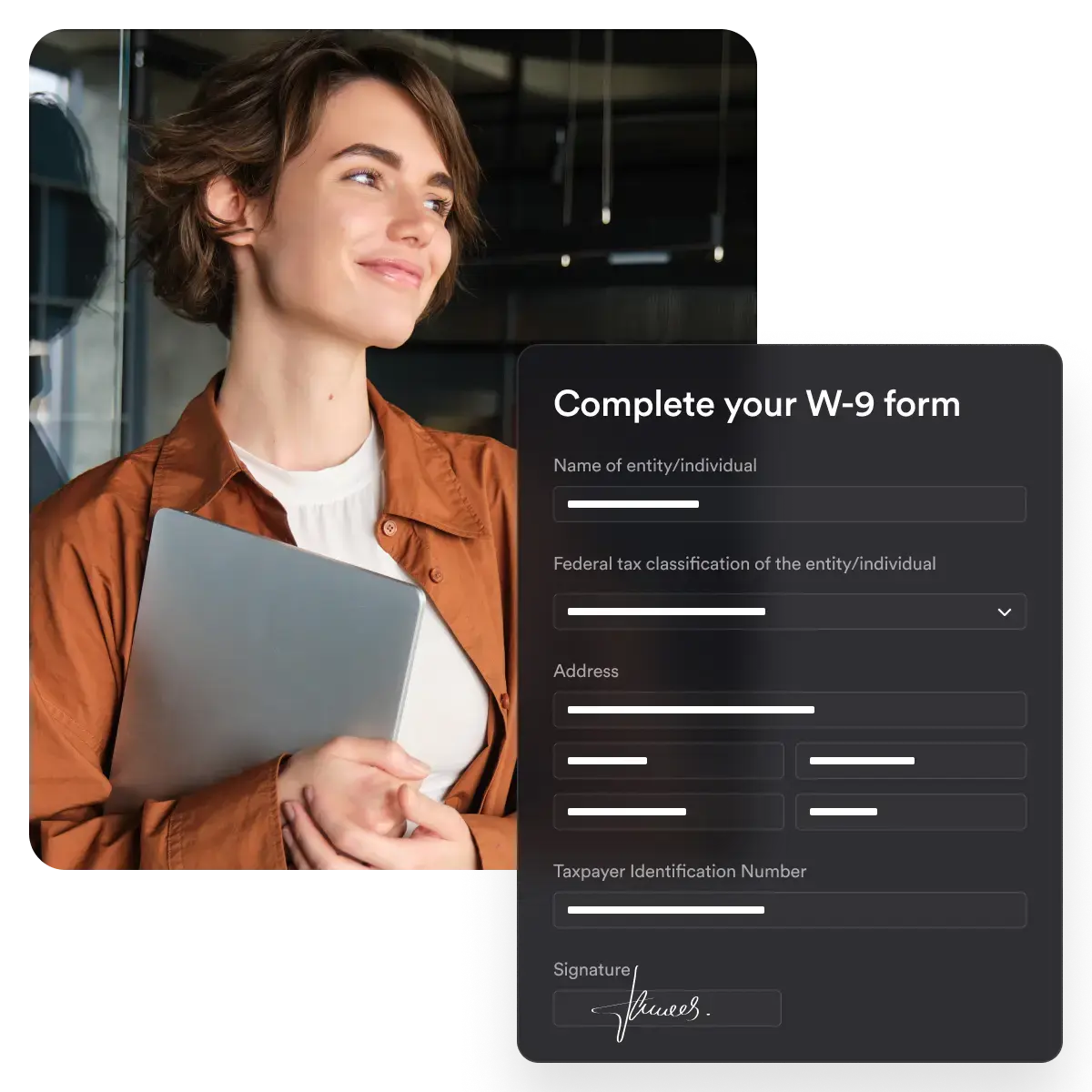 W-9 forms collection
