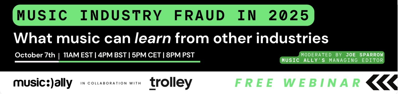 Free Webinar: Fighting Music Fraud with Cross-Industry Insights