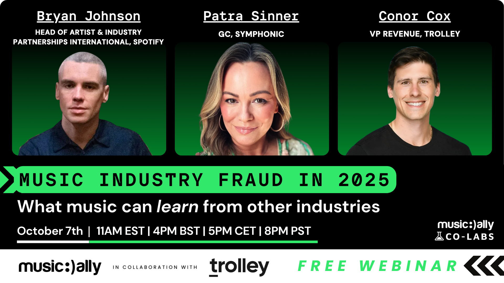 Music Ally webinar series preview
