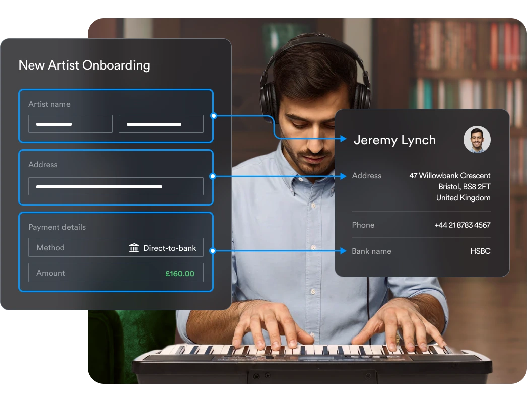 Simplify artist onboarding