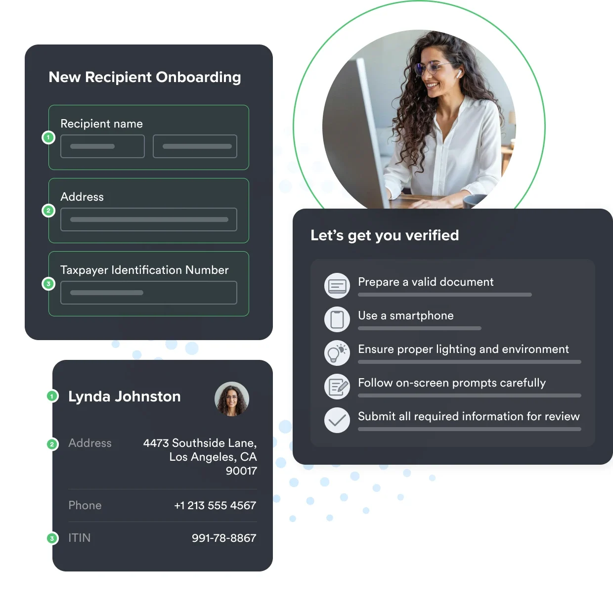 Recipient onboarding & management